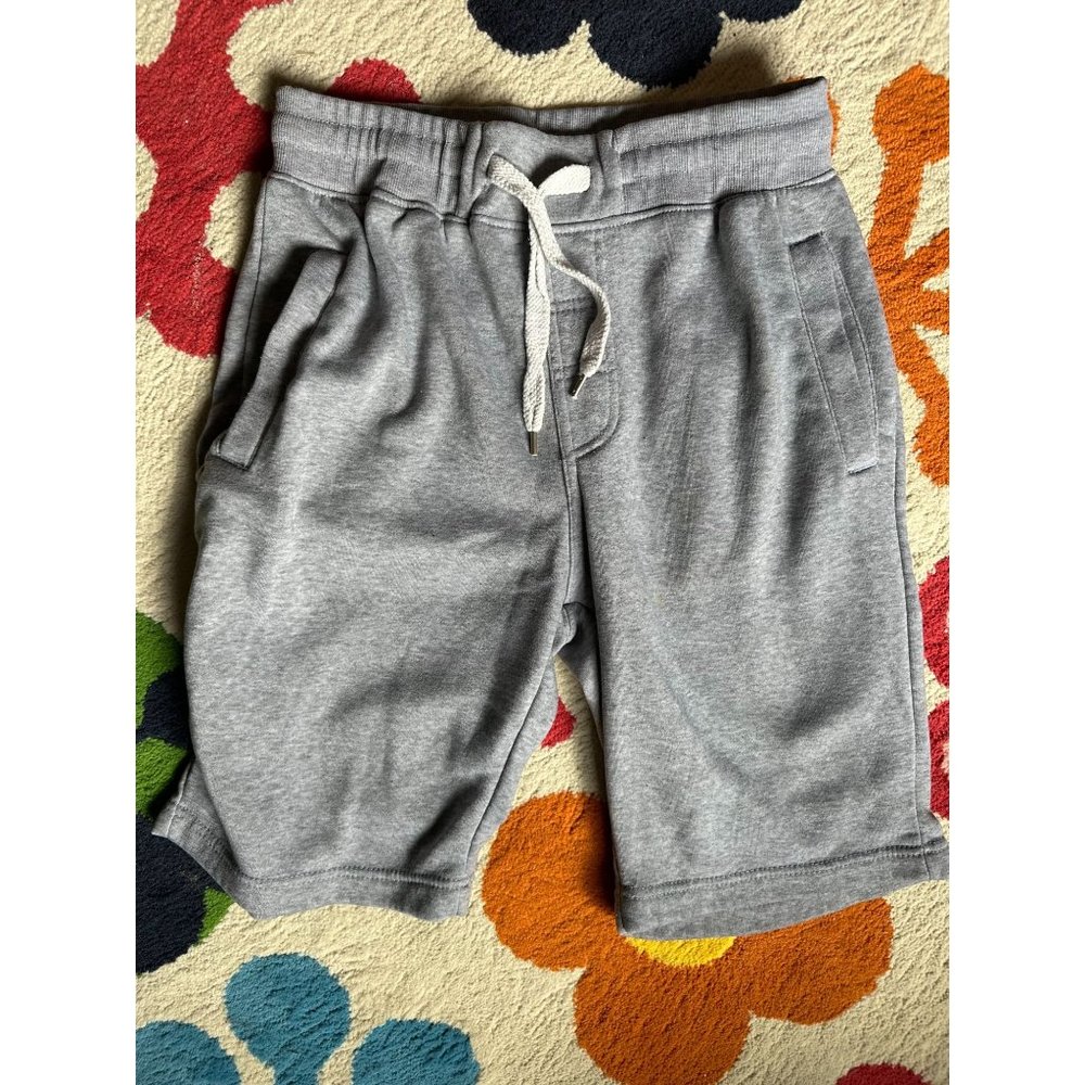 Men's SP Active gray elastic/drawstring waistband shorts MEDIUM